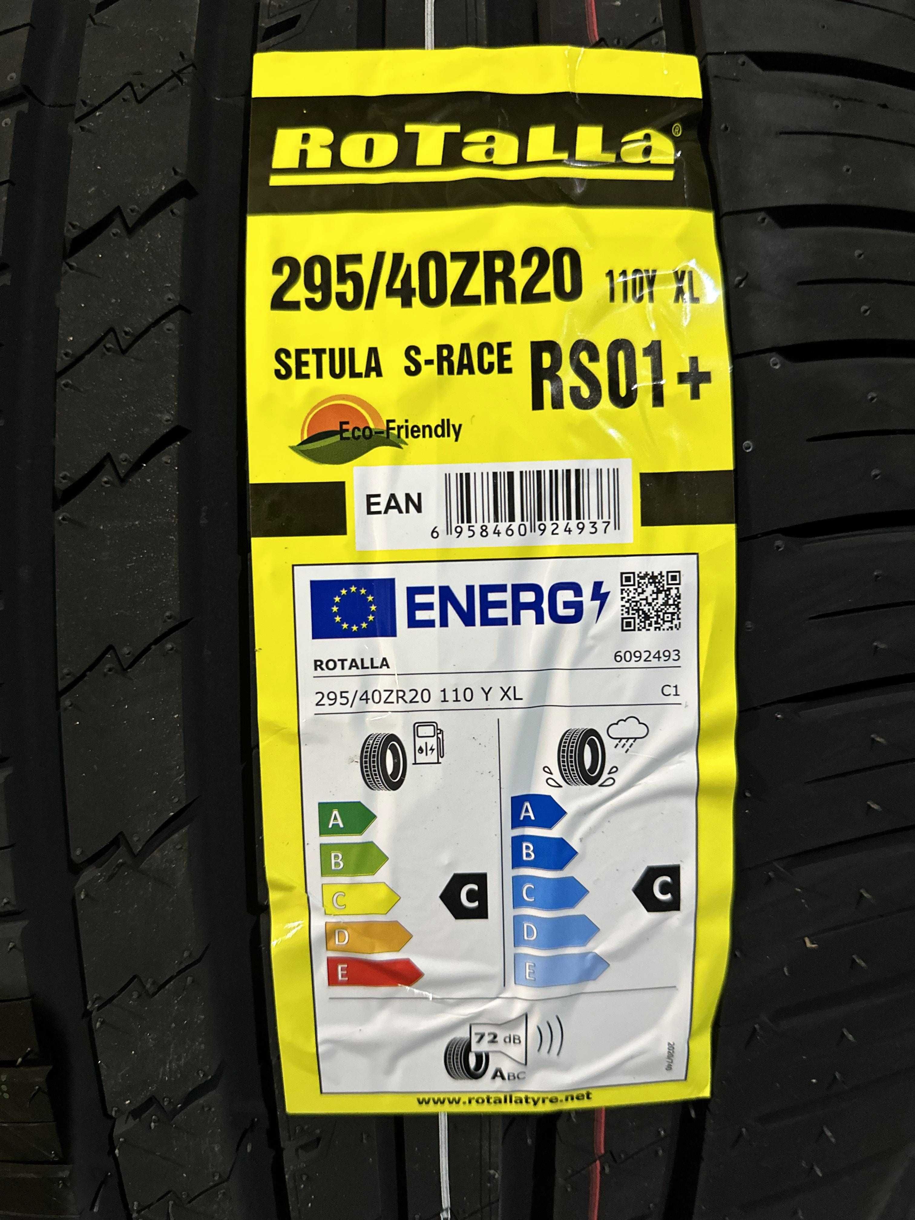 Нови летни гуми ROTALLA SETULA S-RACE RS01+ 295/40R20 110Y XL НОВ DOT