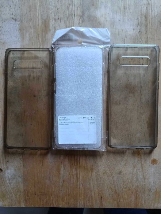 Husa silicon transparenta antisoc compatibila Samsung Galaxy S10 Plus