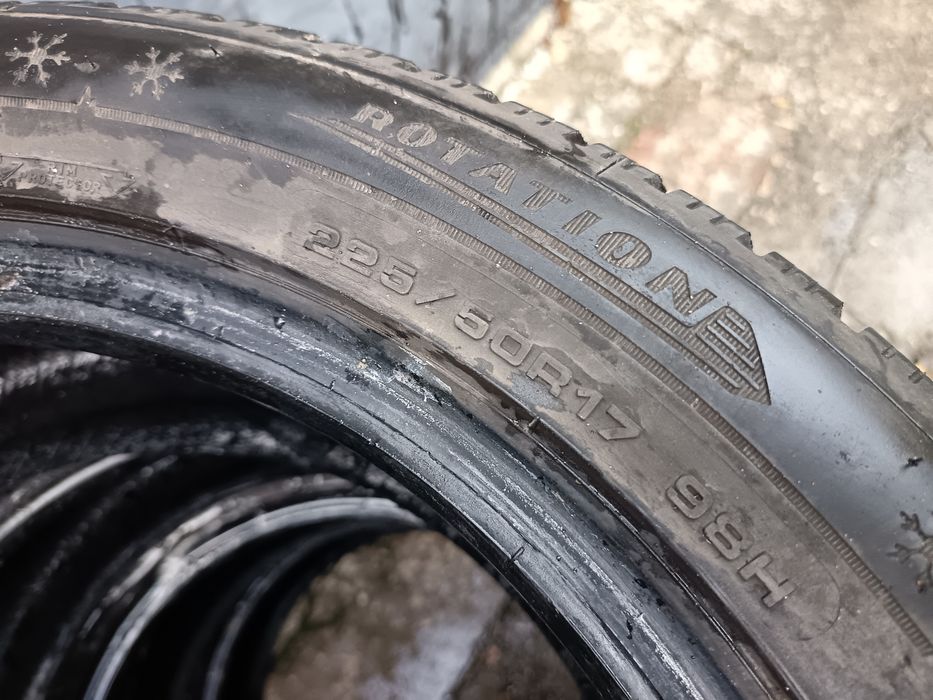 Anvelope MS iarna 225 50 17 Dunlop 2017 6.3-6.7mm
