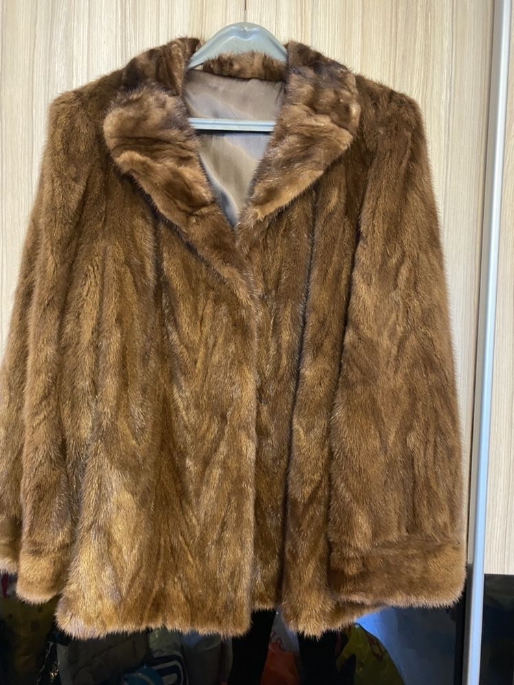 Дамски кожени палта | естествена кожа (размер L/XL)