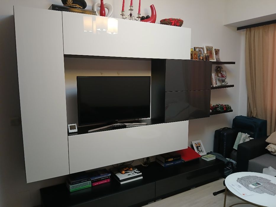 2 camere mobilat vedere parc Bazilescu, damaroaia, bucurestii noi