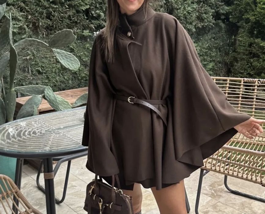 Пончо кафяво Robin