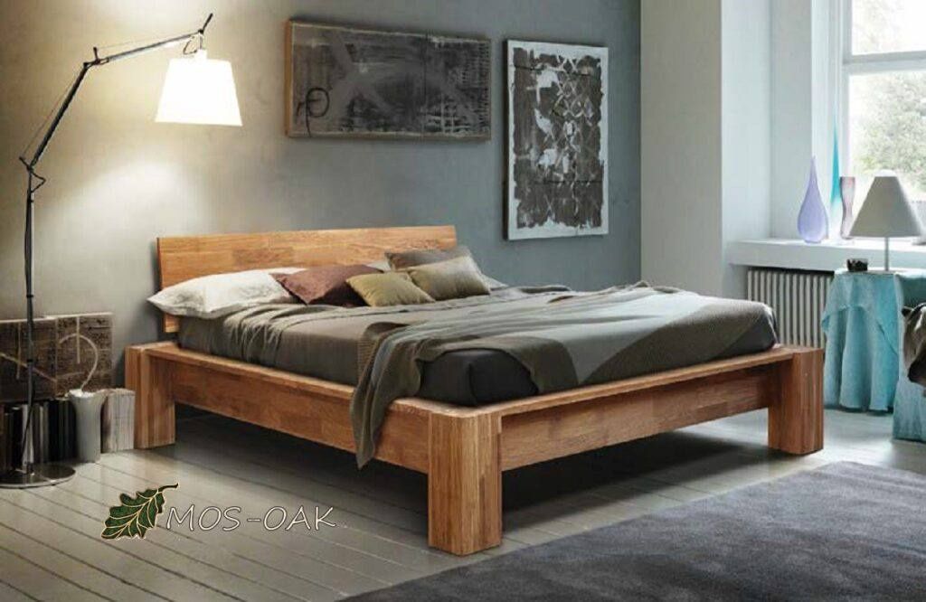 Двухспальная кровать из дерево. Мебель из массива сосны. Лофт мебель
