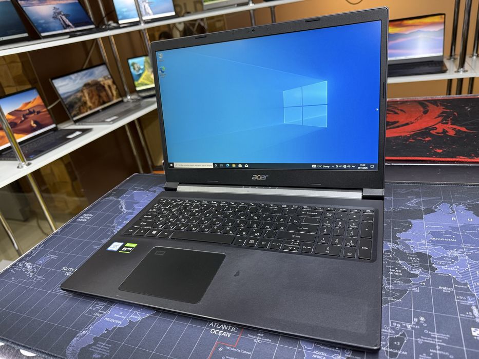 Игровой Acer Aspire 7 - Core i7-9750H/16Gb/512Gb/GTX1650