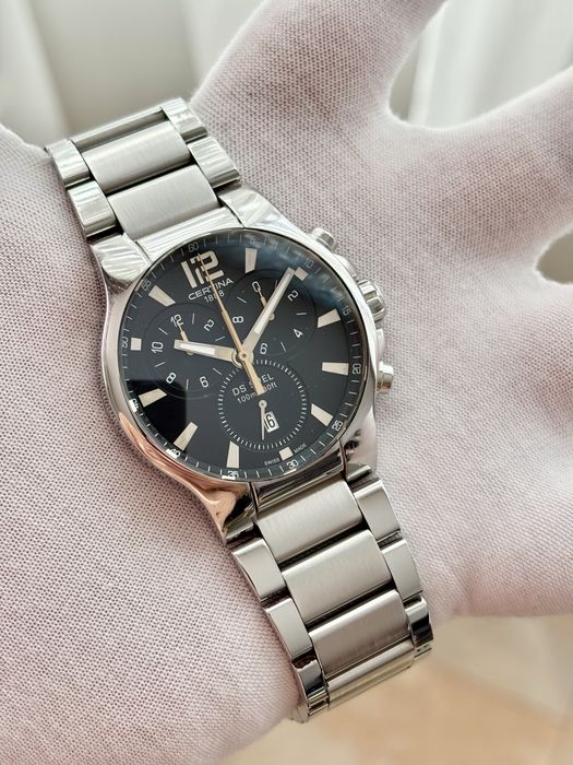 Certina DS Spel Flat Line Chronograph Мъжки часовник