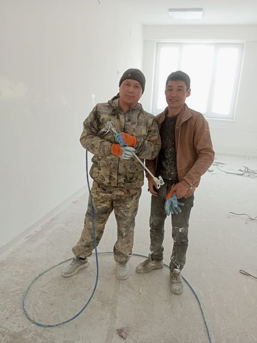Услуги маляра покраска офис, помещений, стены потолка помещение