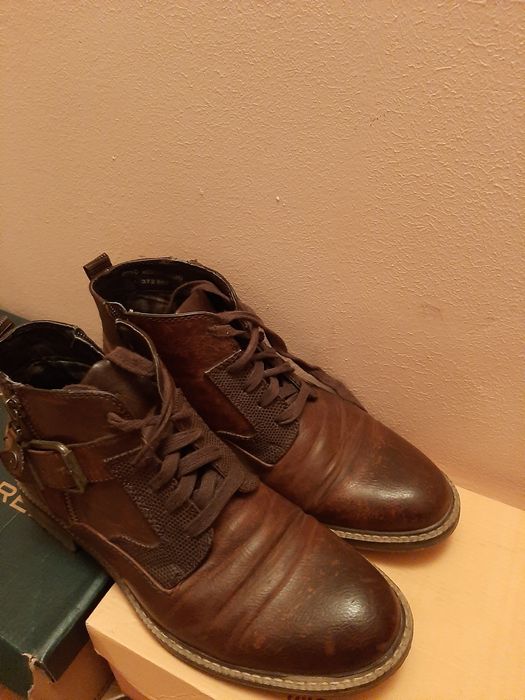 Ghete Barbati de Piele ptr iarna,fara blană!