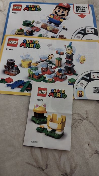 Vand 3 seturi Lego Mario
