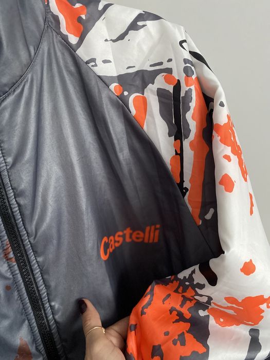 Geaca ciclism de super efect Castelli sezon rece M-L