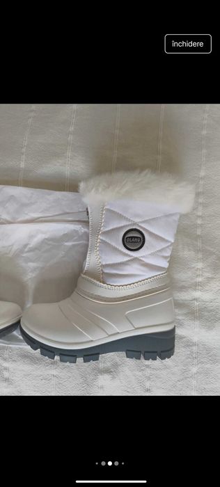 Cizme de iarna Olang pentru fete -măsura 27/28 (~17.5cm interior)