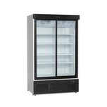 Vitrina Frigorifica cu 2 usi culisante/ 120cm/ Motor Intern / NOU
