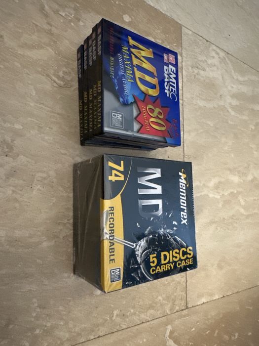 10 minidisc sigilate BASF / Memorex