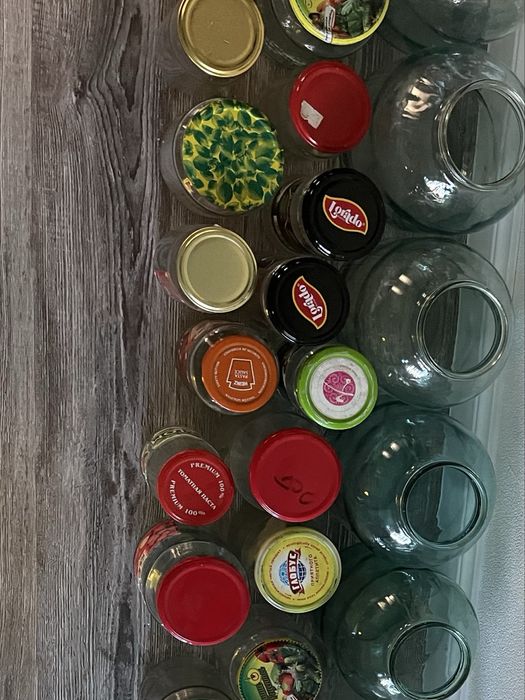 Банки  стеклянные