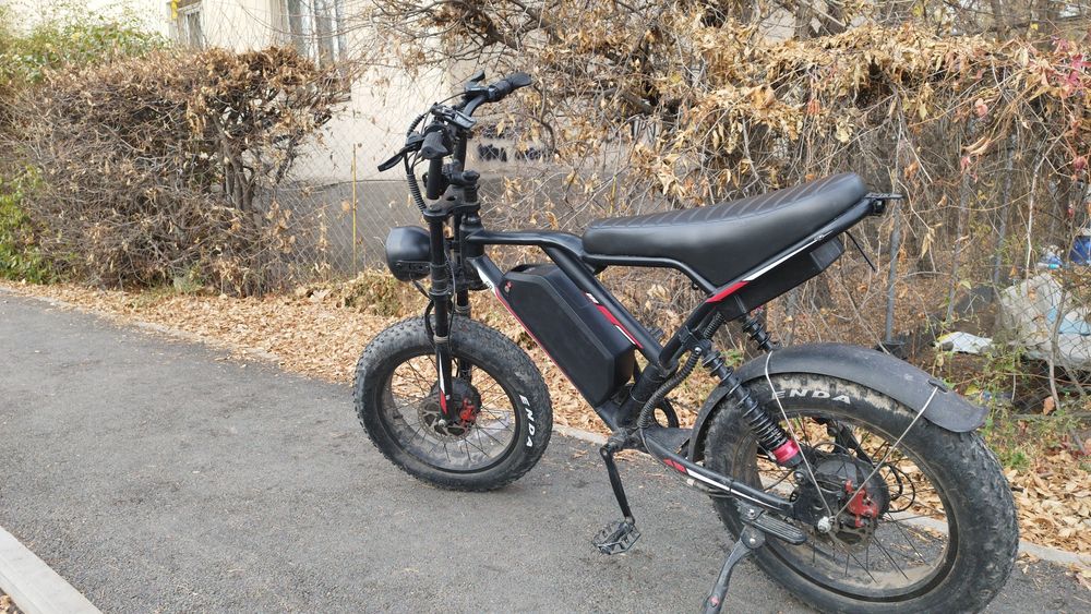 Электровелосипед, два мотора по 1500W