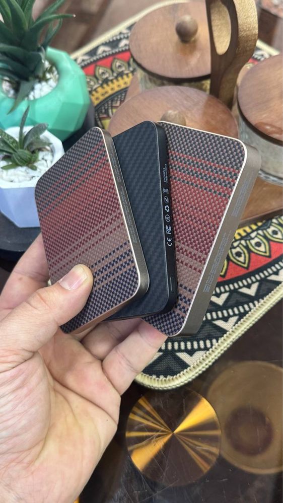 Power bank Keephone Original Carbon Brendy 5.000/10.000mah Pitaka