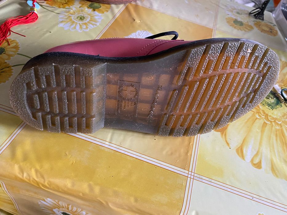 Pantofi roz Dr Martens