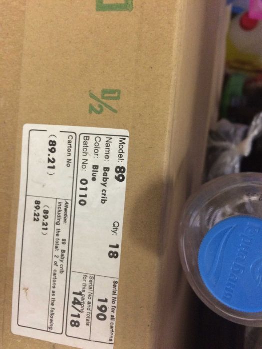 Продавам новo бебешкo легло  Beby Crib (blue) - кошара.