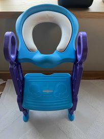 Детска седалка за тоалетна чиния със стълба