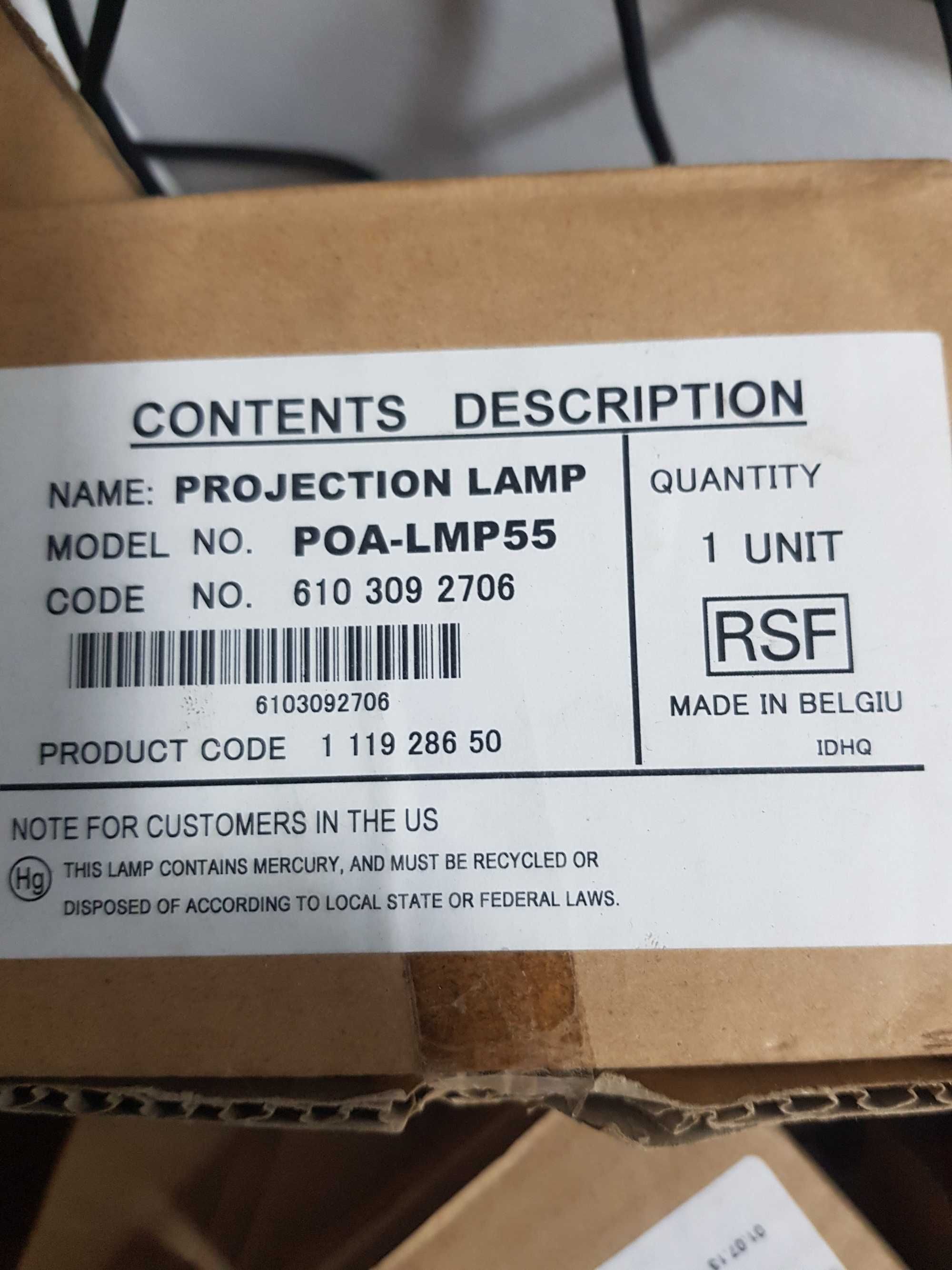 Lampa videoproiector SANYO POA LMP55