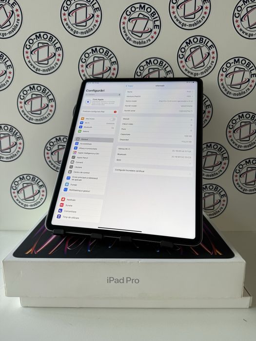 Apple iPad Pro 12.9 - 128GB - Silver - Husa Cadou - Garantie