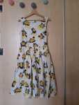 Rochie midi cu model floral