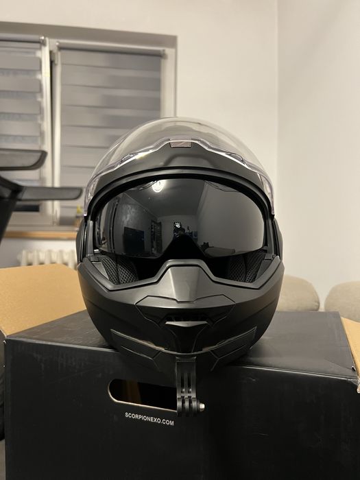 Scorpion Exo Tech Evo - Solid Matte Black