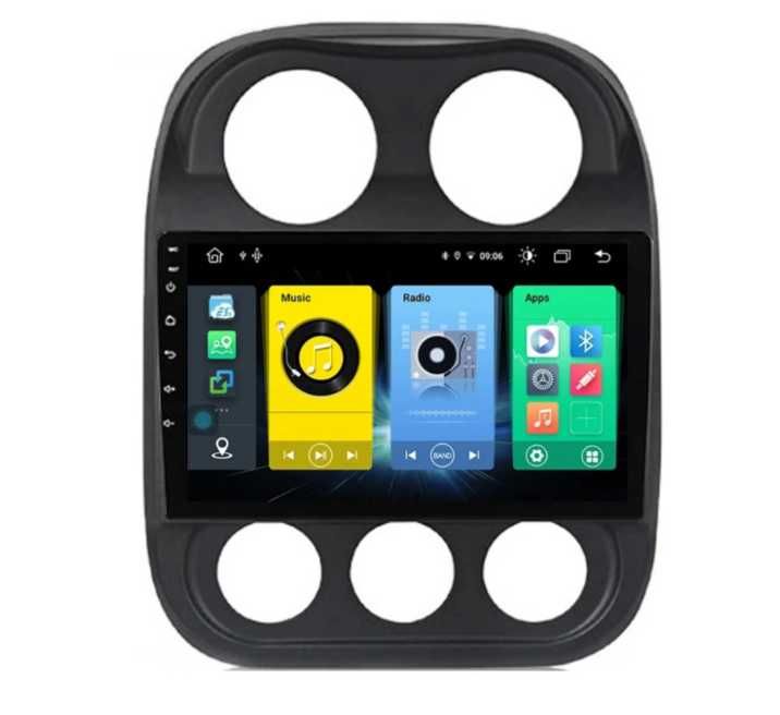 9-инчова мултимедия за JEEP Compass (2011–2016) + подарък камера
