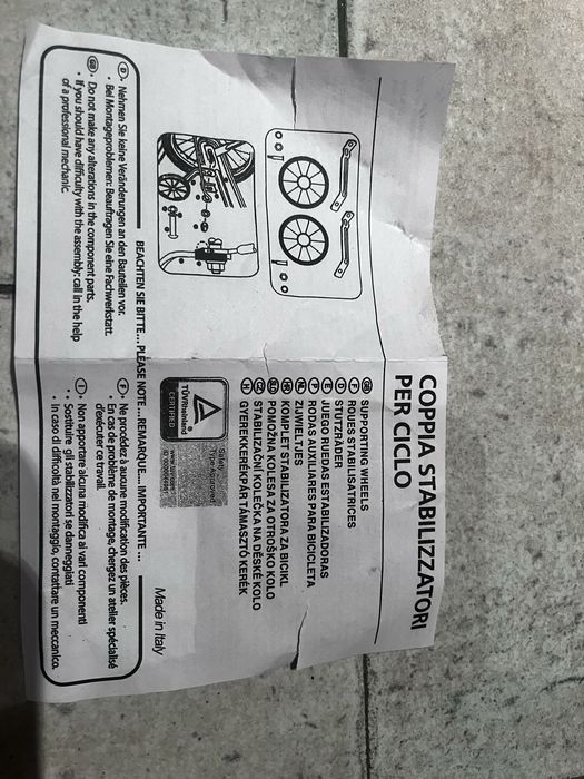 Roti ajutatoare bicicleta copii