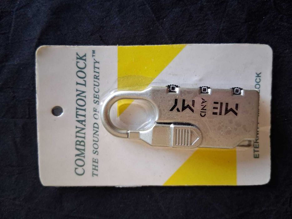 Lacat valiza/geamantan cu cifru - NOU (sigilat)