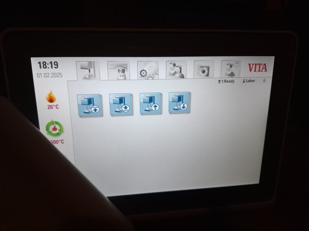 Vand cuptor ceramica Vita 6000 M + pompa vacuum + tableta vita v-pad