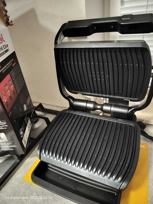 Grătar electric Tefal OptiGrill Elite,12 progr. automate,carte rețete