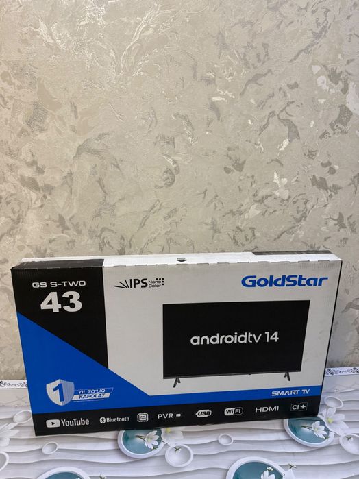 Smart  43 Tv Goldstar Yangi
