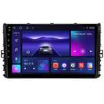 Navigatie Android 14 VW Polo VI T-Roc T-Cros 2017 Waze YouTube CarPlay