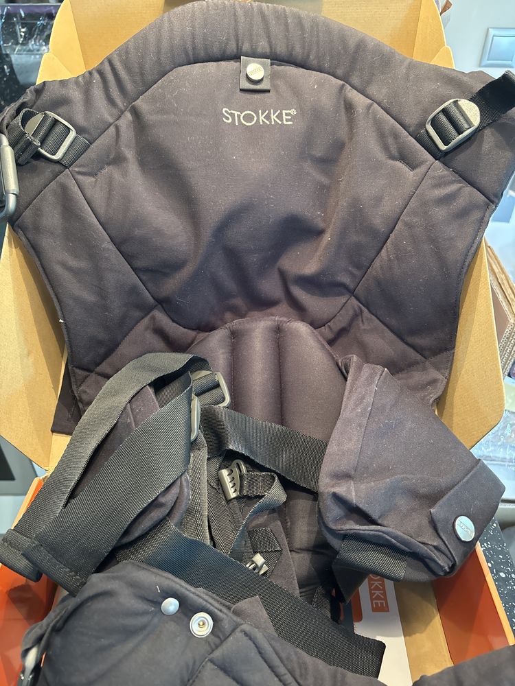 Stokke® MyCarrier™ Предно & Задно кенгуру - цвят Black