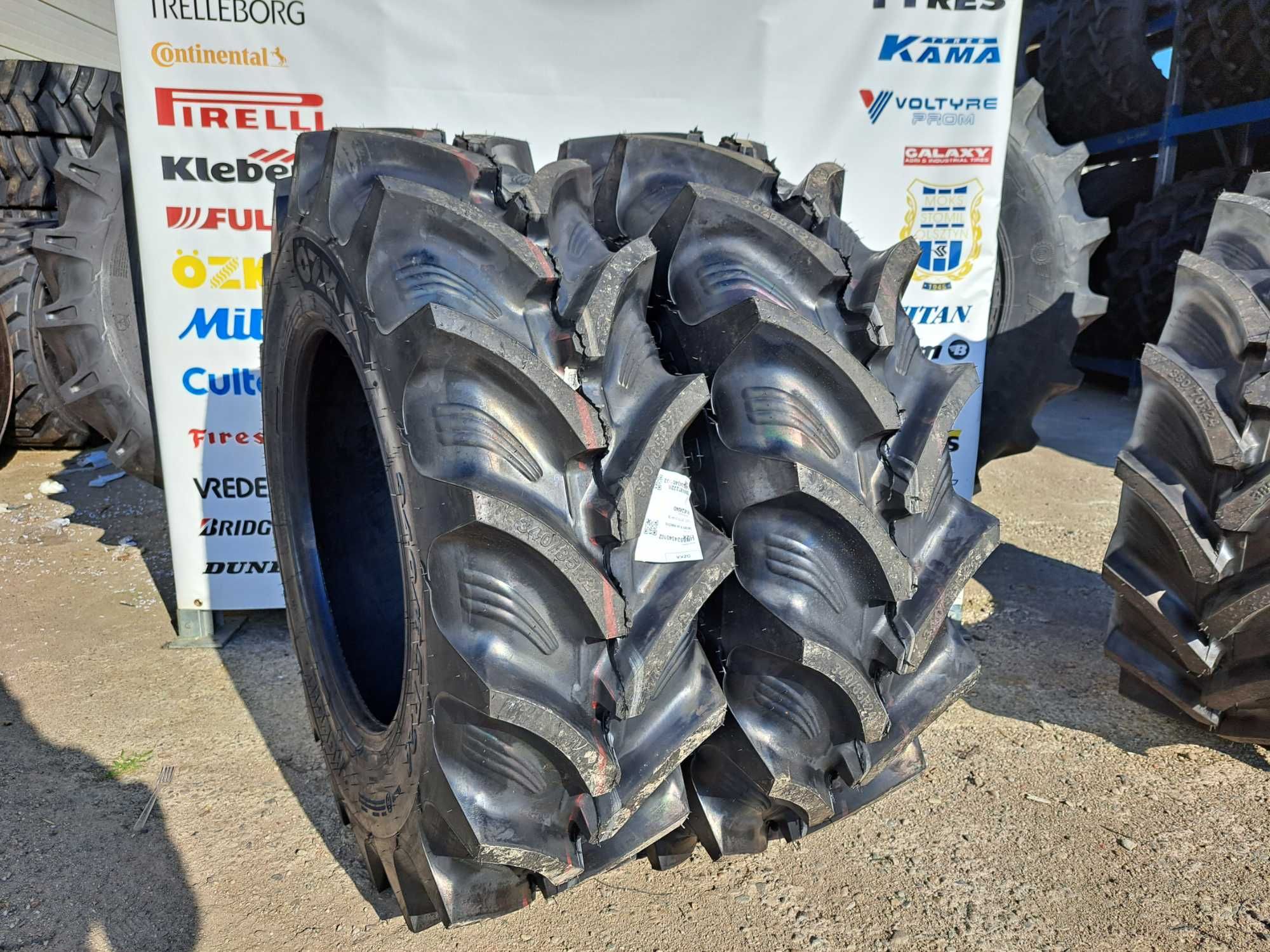 Anvelope TRACTOR 340/85R24 OZKA cauciucuri noi radiale 13.6R24