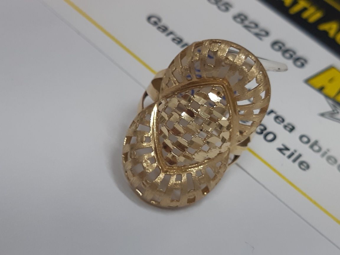 Inel din aur de 14k(m1) staramanet