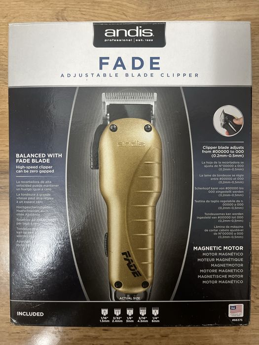Машинка для стрижки Andis fade