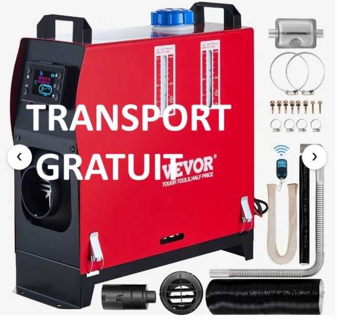 Incalzitor Diesel VEVOR 8KW Vertical -Webasto-Sirocou 12/24/220V(NOU)