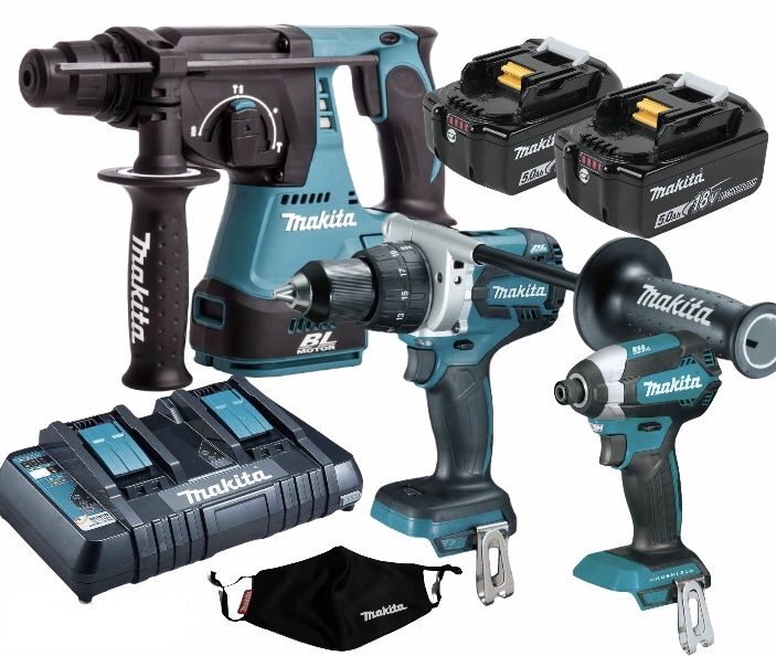 Перфоратор Makita DHR242 18V Brushless / Безчетков