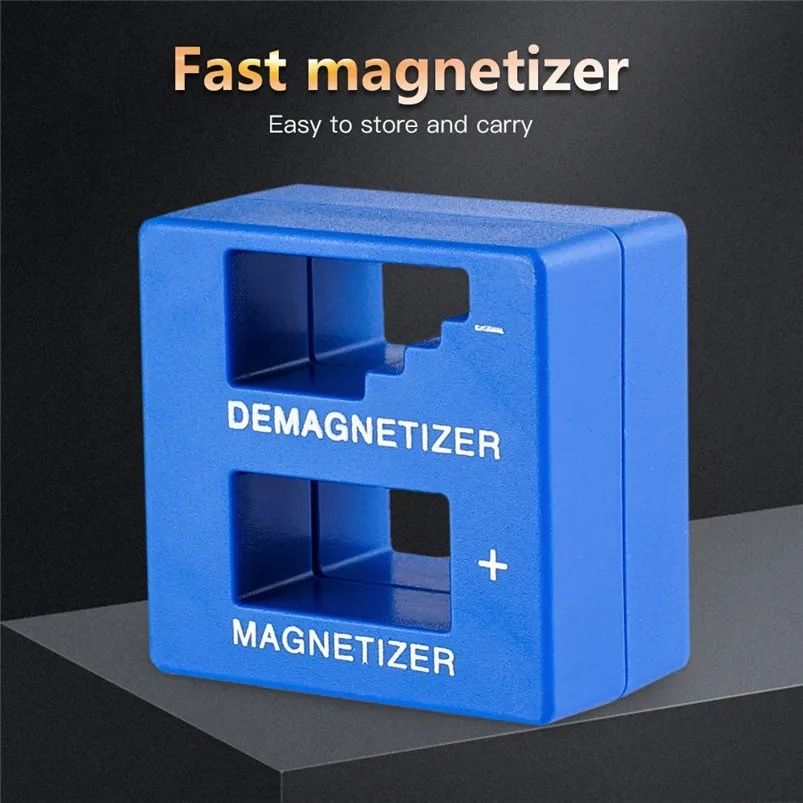Инструмент за магнетизиране и демагнетизиране на отвертки и инструмент