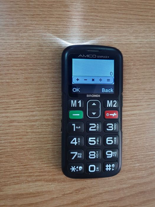 Telefon Brondi italian taste mari display color functional seniori