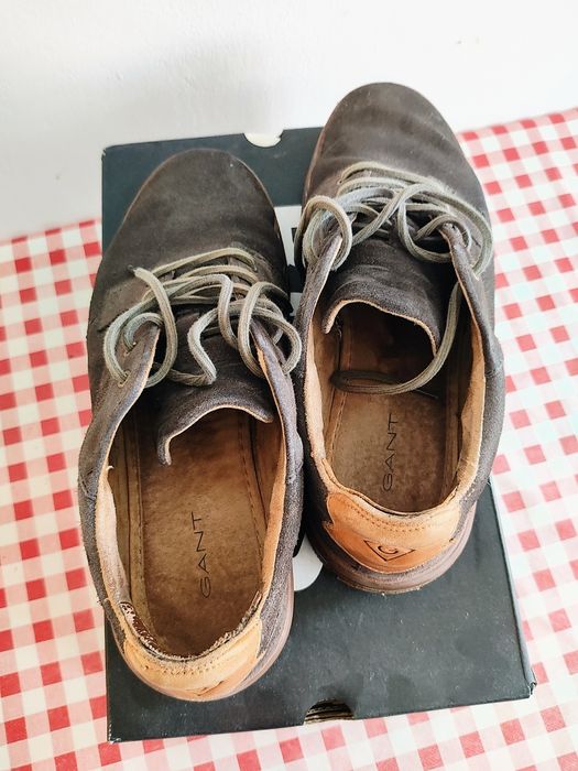 Кожени кецове Boss Gant