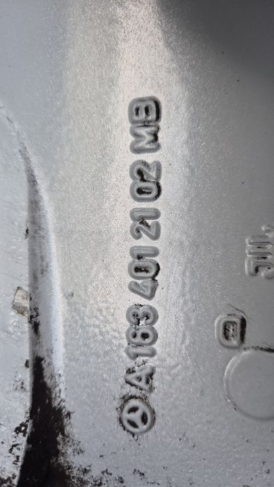 Оригинални джанти Мерцедес МЛ 5/112 Mercedes ML 163 AMG 5x112