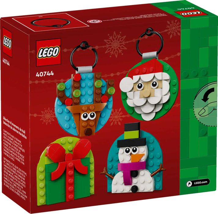 НОВО LEGO Christmas 40744 - Christmas Ornament Selection