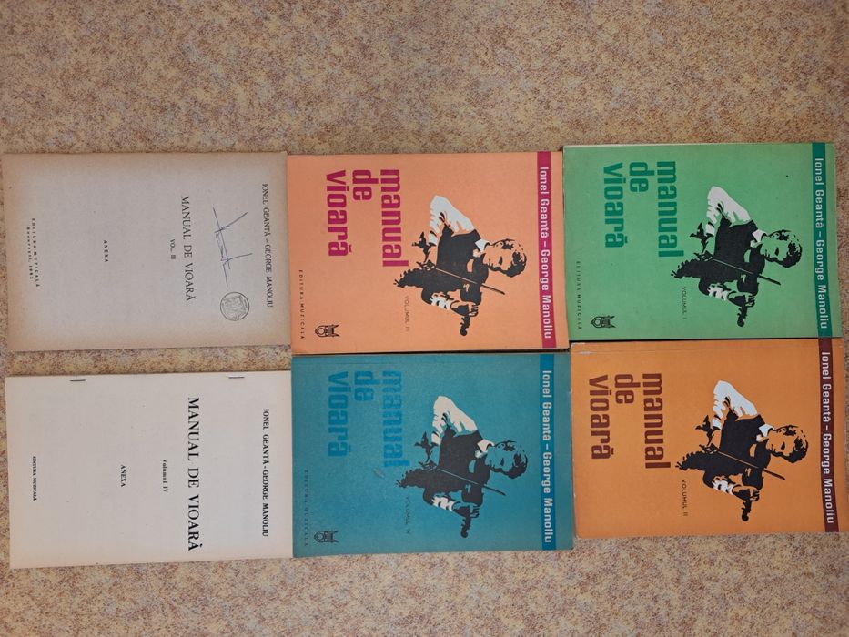 Manuale de vioara, 450 lei