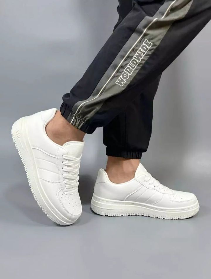 Универсальные белые кроссовки (унисекс)