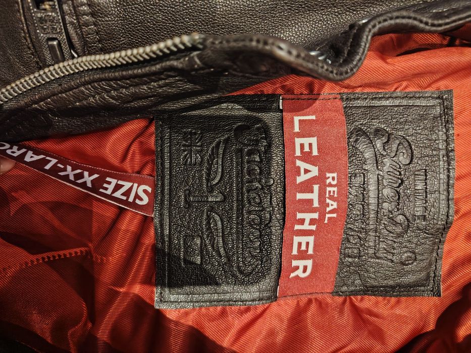 Geaca piele Superdry