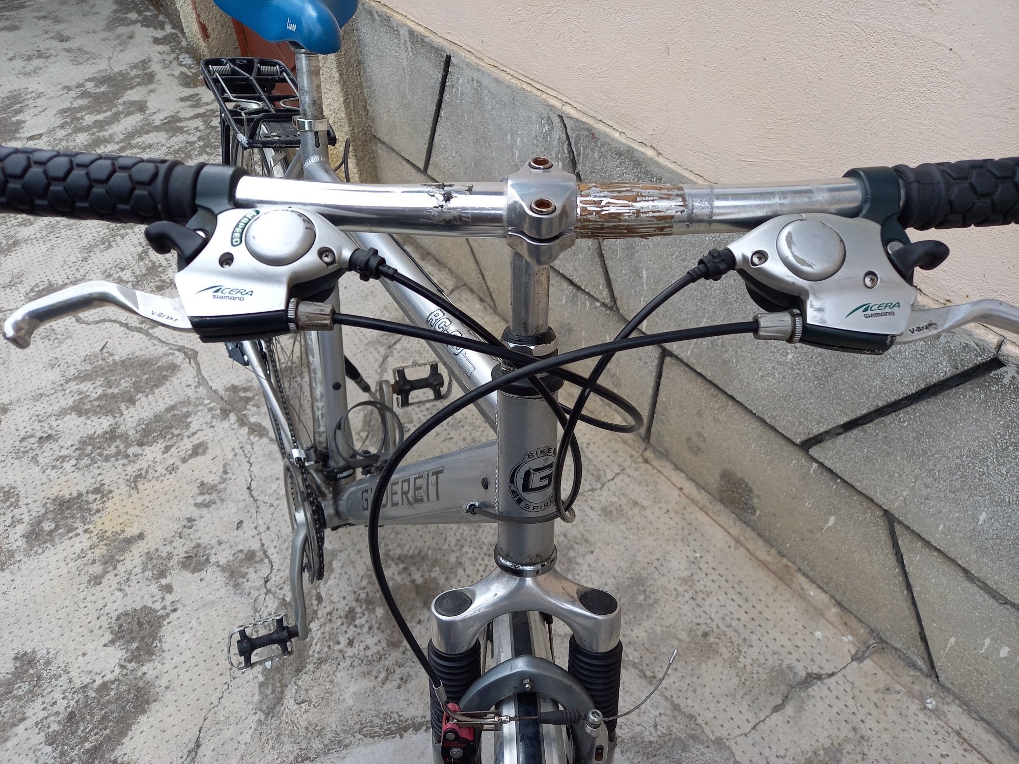 Bicicleta oraș  Gudereit Germania 24 V Shimano Deore LX suspensie