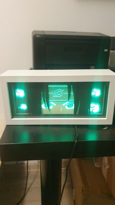 Lampă decorativă 3D RGB Naruto Itachi - Control la distanță
