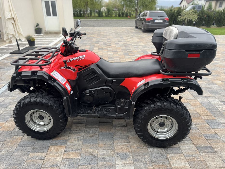 Atv cf moto 500 4x4/fabricatie 2014/varianta lunga/recent adus